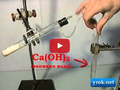 Хімічний дослід: Утворення Кальцій гідроген карбонату